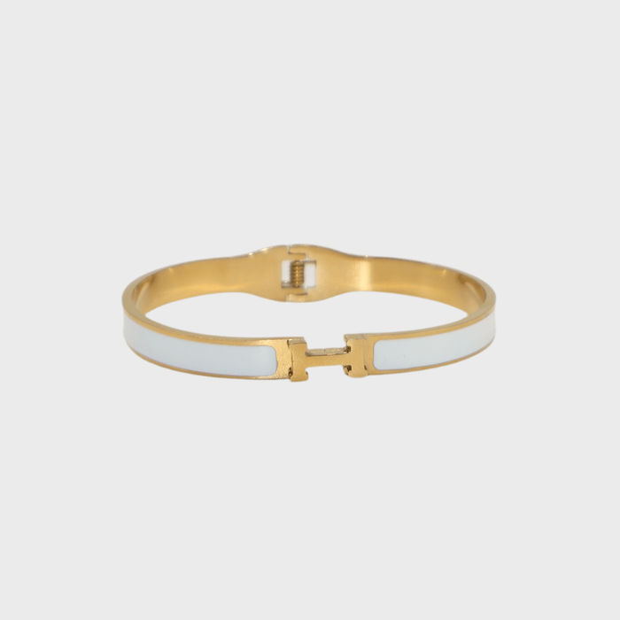 Hanan III feiner Armreif | Edestahl