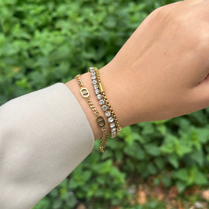 Zara Armband | Edestahl